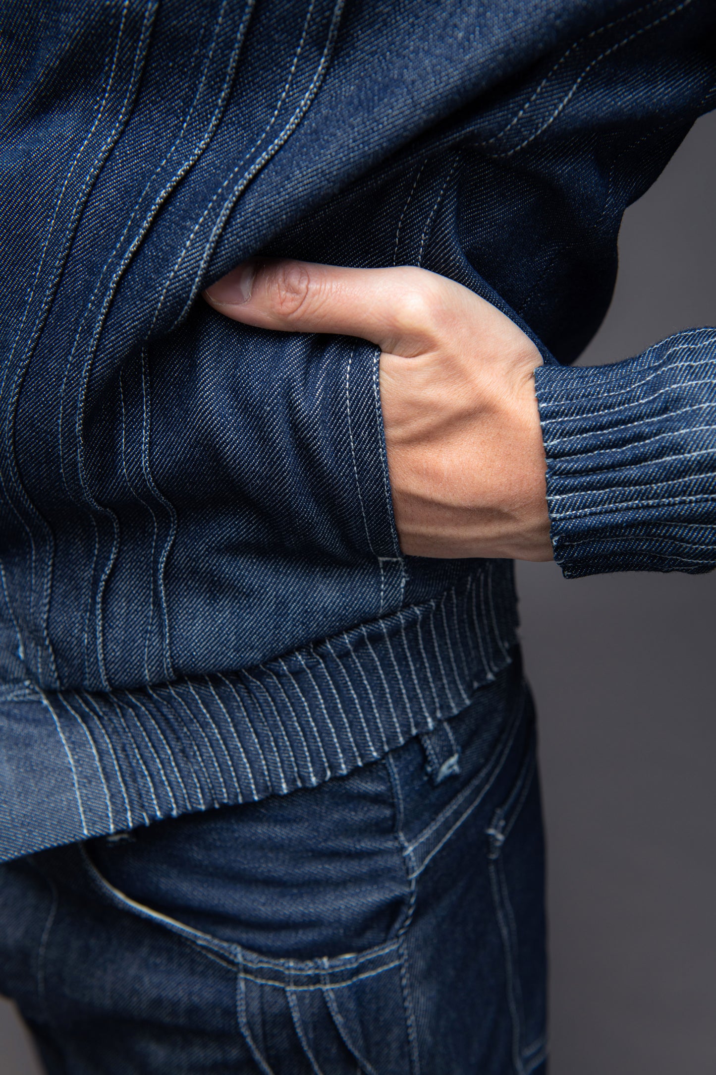 piece no.3 jacket indigo