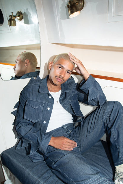 piece no.4 suit indigo