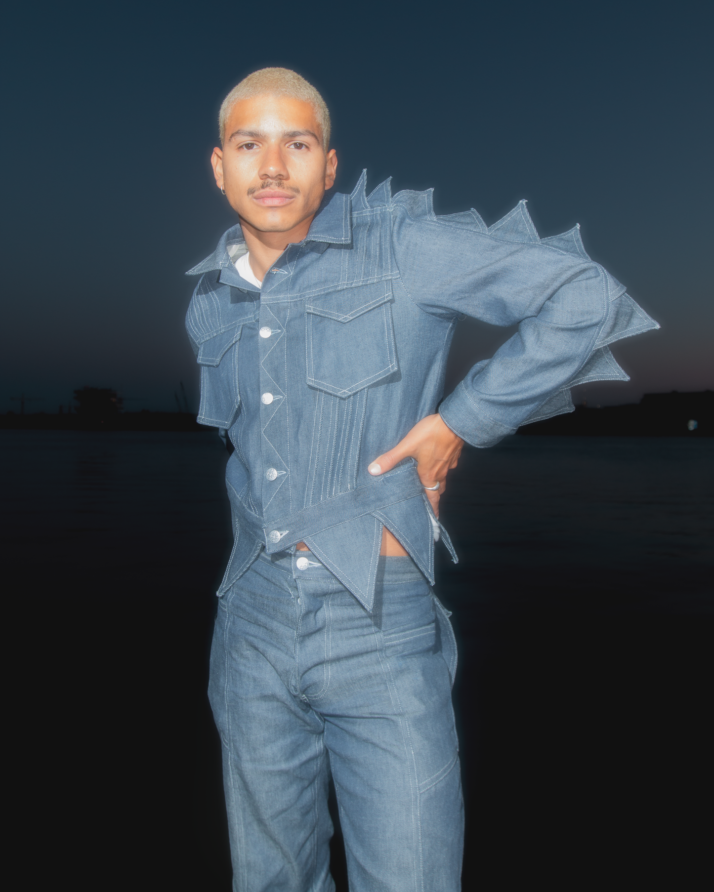 piece no.4 suit indigo