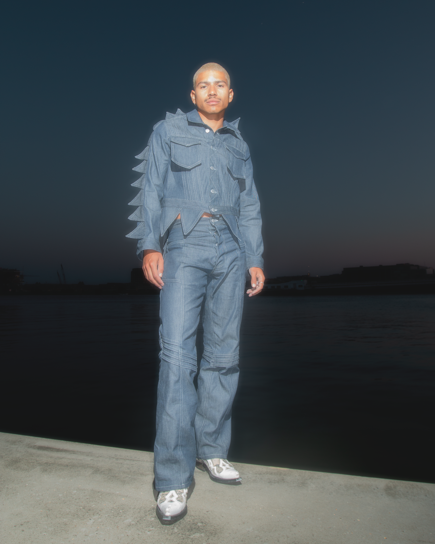 piece no.4 suit indigo