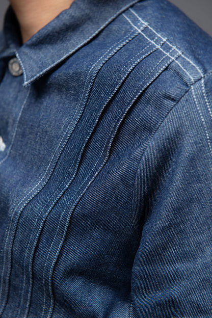 piece no.3 jacket indigo