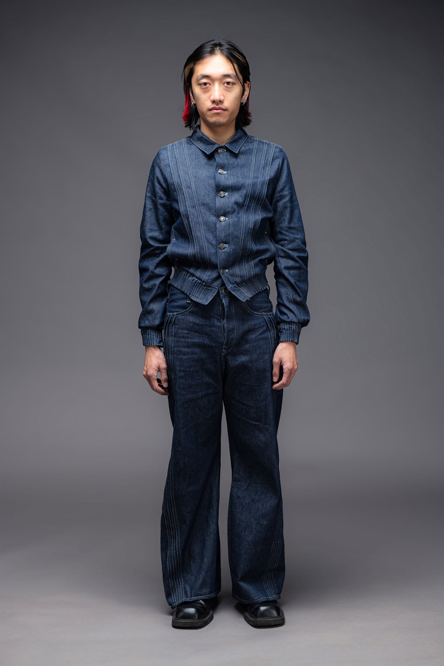 piece no.3 suit indigo