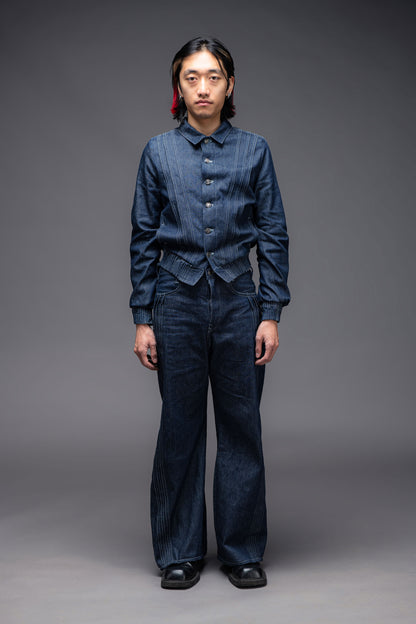 piece no.3 suit indigo