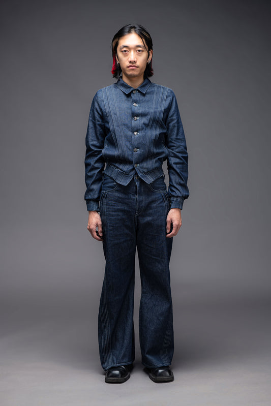 piece no.3 suit indigo